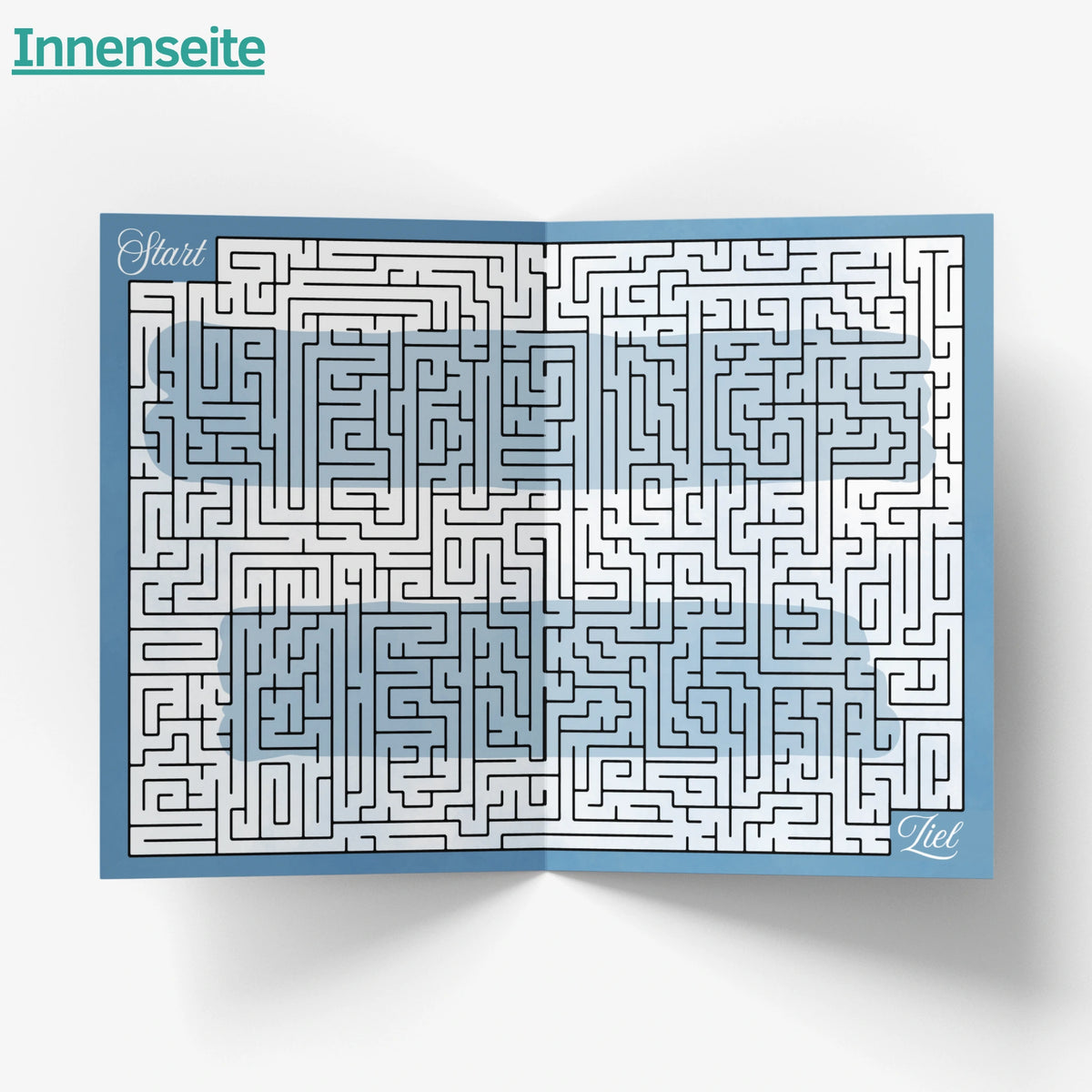 Labyrinth-Karte Lieblingsmensch